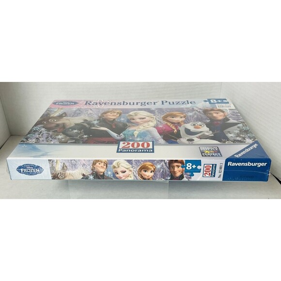 Disney Frozen Ravensburger Puzzle 200 Piece Panorama Jigsaw Puzzle 22 x 9 in New - Picture 8 of 11